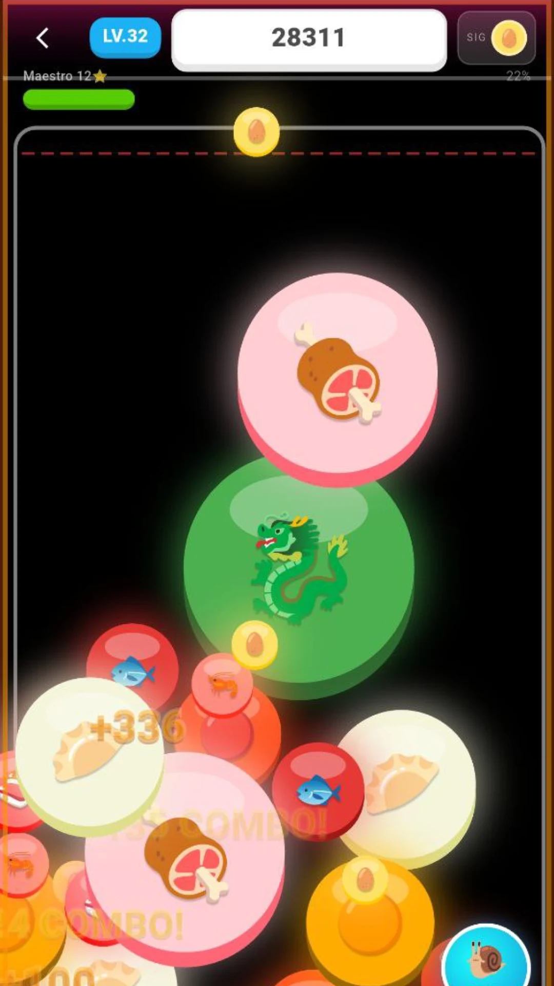 Bump Comba: Sushi screenshot